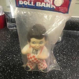 Vintage big boy doll banks